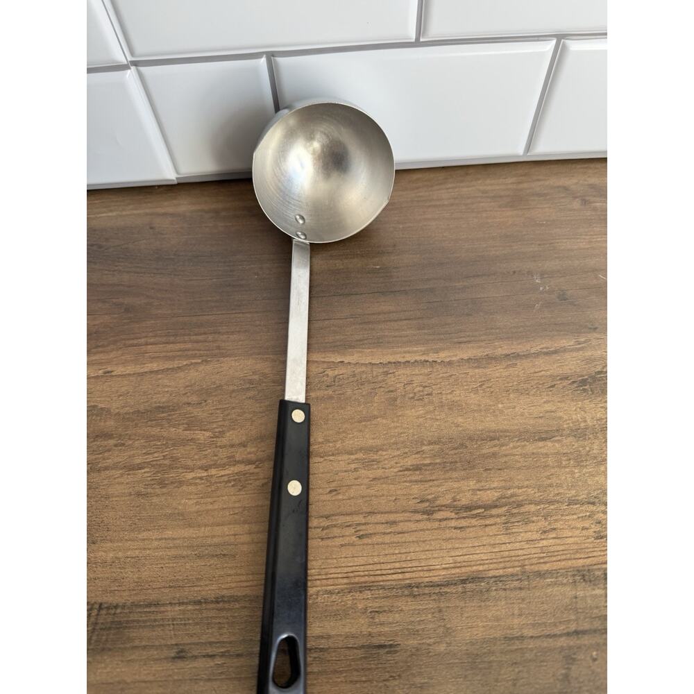 Royal Brand Sharp Cutter Ladle Stainless Steel Cook Utensil Tool 10.5" USA -VTG